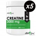 Atletic Food Креатин моногидрат Micronized Creatine 3000 mg - 1000 капс (5 шт по 200 капс)